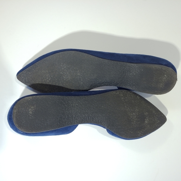 Steve Madden Girl Eezy Navy d'Orsay Flats - Picture 11 of 11